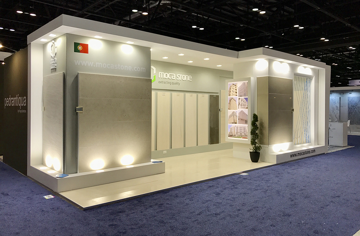 orlando coverings 2017, moca stone tradeshow, moca stone exhibition, portugal company stone