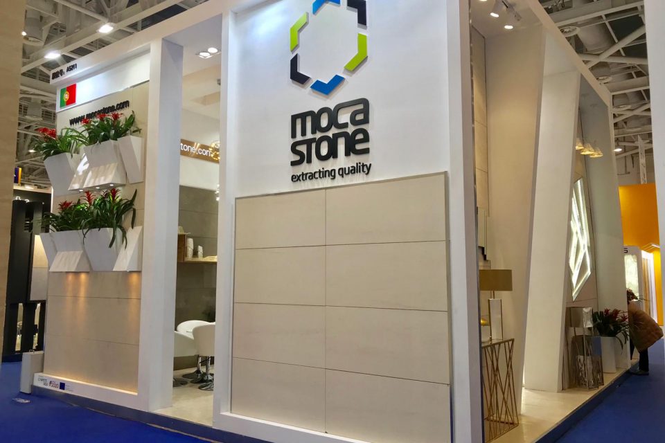 moca stone, xiamen, china, tradeshow, own quarries, stone, lime stone, moleanos, 