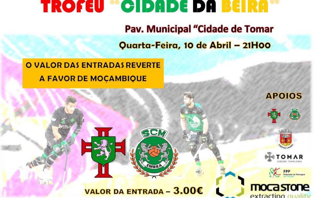 Moca Stone at the Solidarity Game for the “Cidade da Beira” Trophy