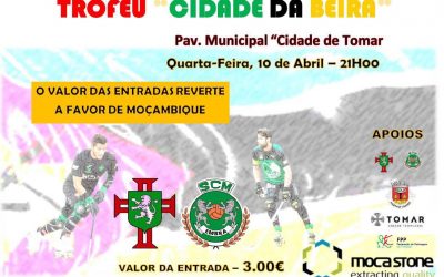 Moca Stone at the Solidarity Game for the “Cidade da Beira” Trophy
