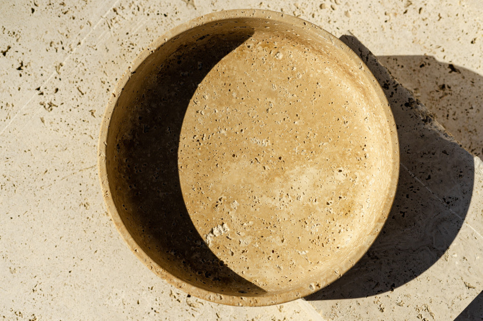 essenzia, stone design, essenzia bowl, artisan, stone piece